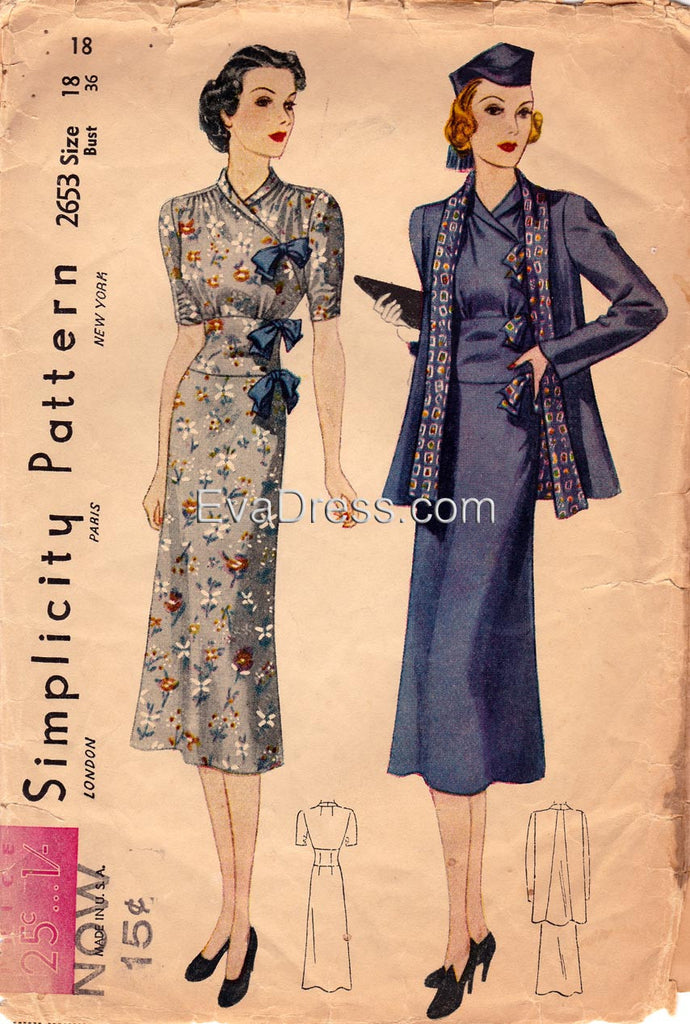 Jan. 30 - Feb. 3 The Week in Patterning - 60, Completing a vintage pattern