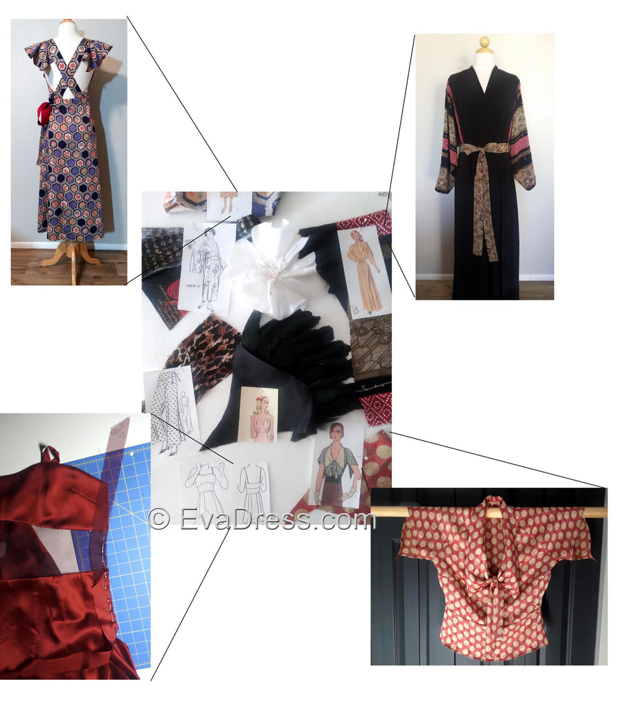 EvaDress Mood Board Pattern Challenge