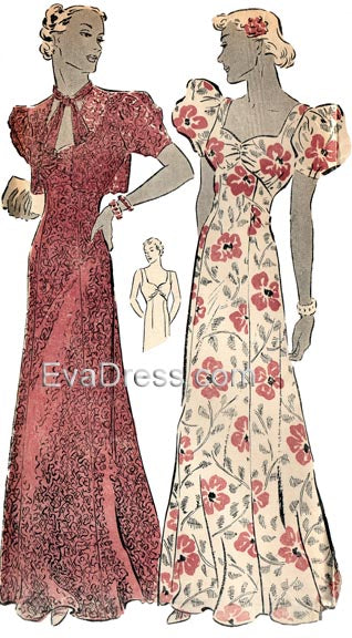 Pattern Tour, D30-764 1930s Dress with Bolero