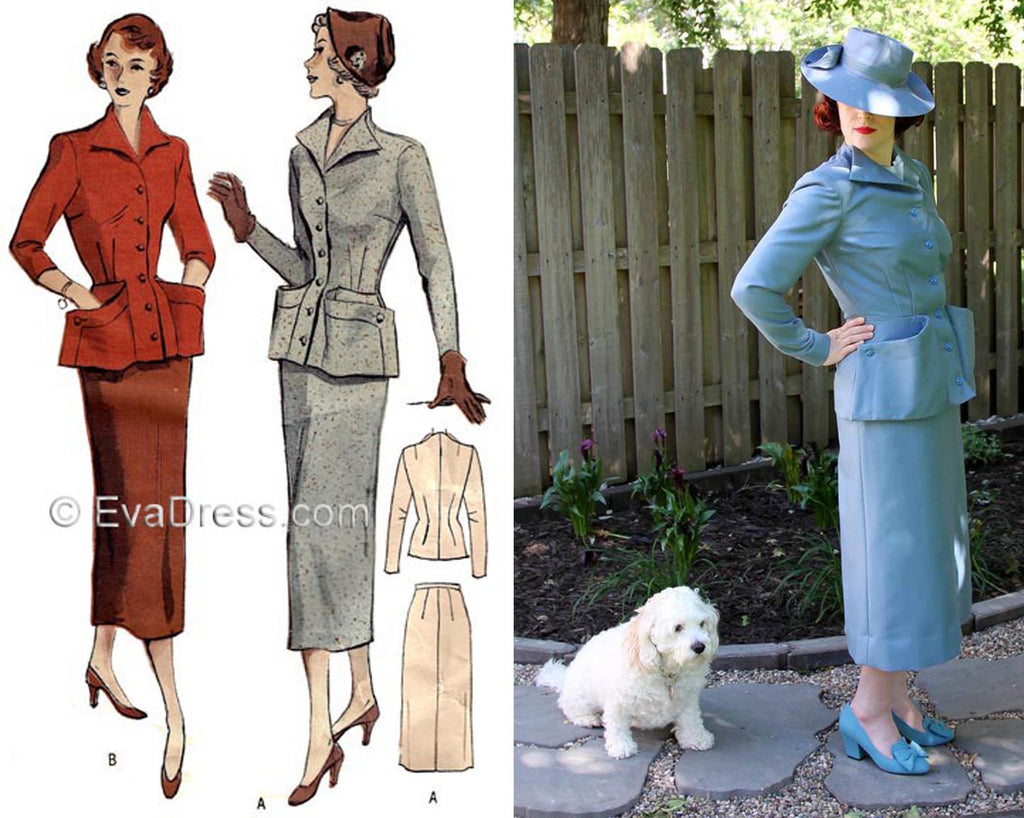 The EvaDress Fitting 40's Pattern Challenge Finalist!