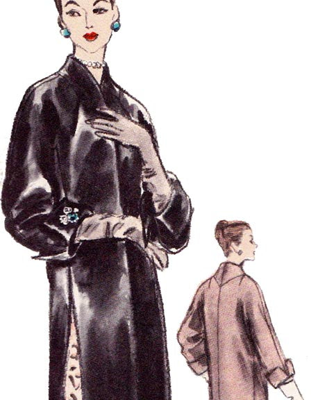 1957 Kimono Coat C50-8759