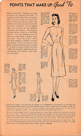 Original 1945 Simplicity Sewing Booklet
