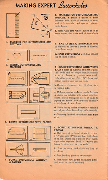 Original 1945 Simplicity Sewing Booklet