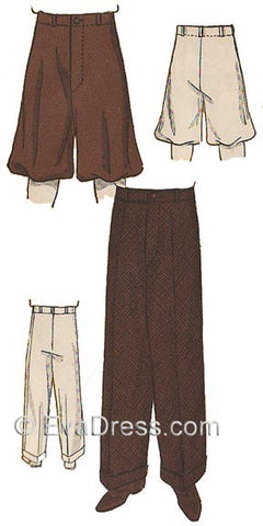 1934 Wide-Leg Trousers and Knickers T30-1141