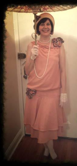 1927 Frock with Jabot D20-9797