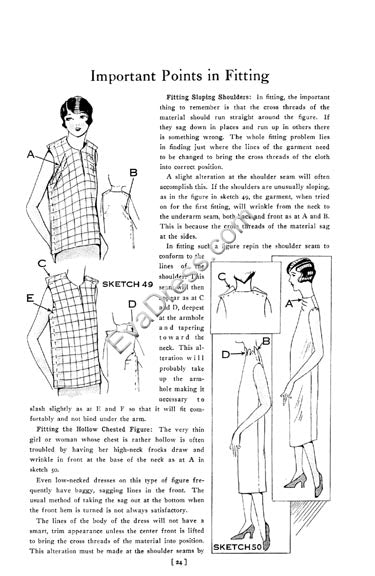 Reproduction 1928 Clark's 'Easy Way to Pretty Frocks' Sewing Booklet (Printed)