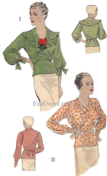 1934 Blouses, B30-1465