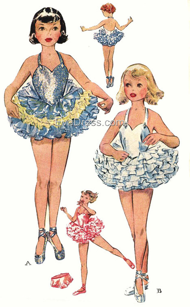 1951 Ballet Costume Cos50-1583