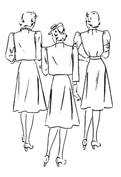 1941 Frock & Bolero, D40-1990