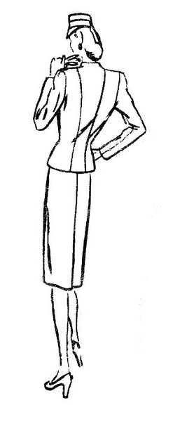 1944 Jacket, Skirt and Blouse SE40-210