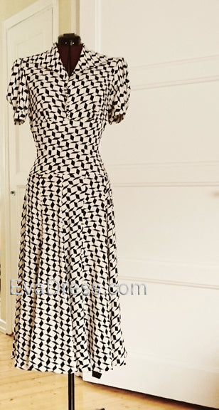 E-PATTERN 1938 Frocks E2636