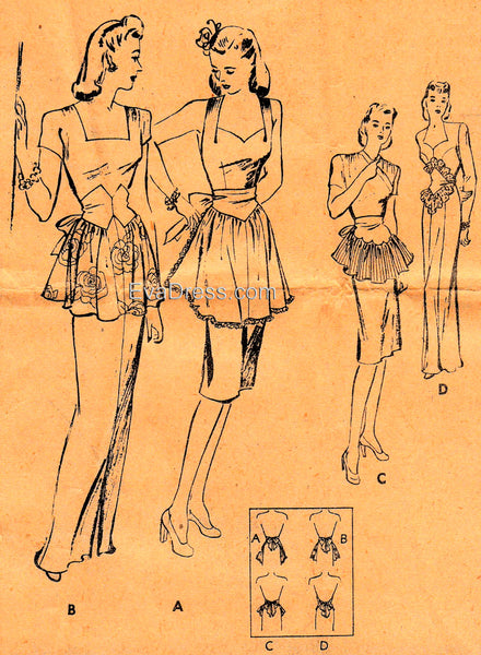 1946 Dress-Up Aprons, A40-3250
