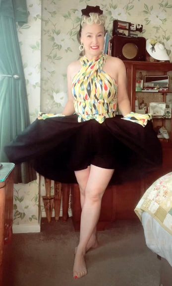 E-PATTERN 1956 Swim or Play Suit & Skirt  E3613