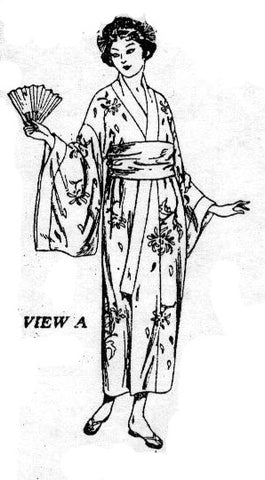 1923 Japanese Kimono NL20-3847