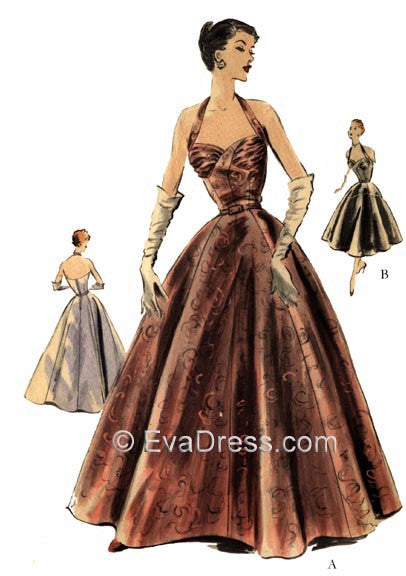 1953 Evening Gown E50-4270