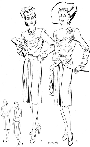 1942 Dress, D40-4348
