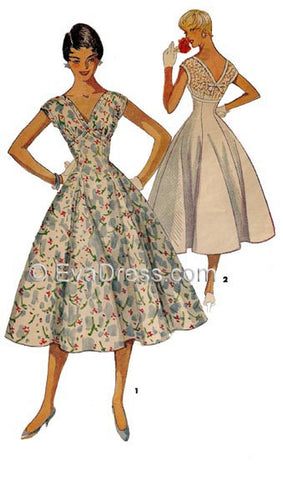 1954 Dress D50-4743