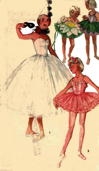 1954 Ballet Costume Cos50-4863