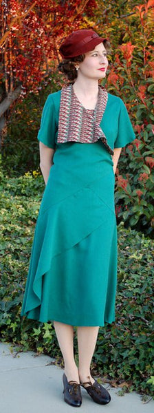 1932 Evening or Street Frock D30-5809