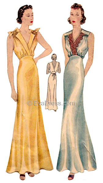 1936 Nightgowns NL30-610