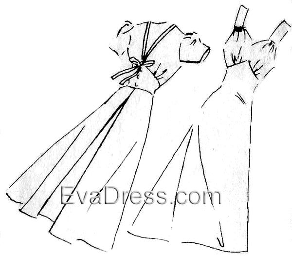 1940s Nightgown & Housecoat, NL40-6310