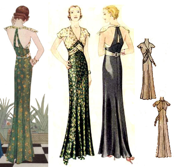 1932 Evening Gown E30-6983
