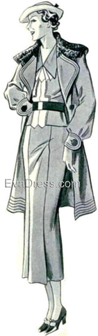 1935 Swing Coat, C30-7195