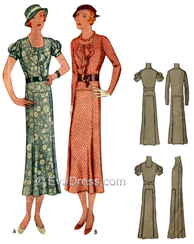 1932 Frocks D30-6957