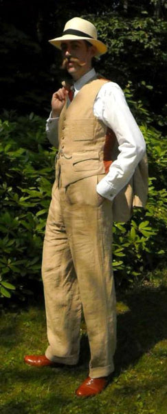 E-PATTERN 1940's Men's Trousers E3988