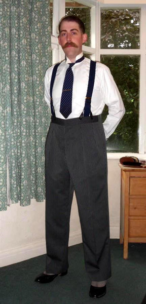 E-PATTERN 1940's Men's Trousers E3988