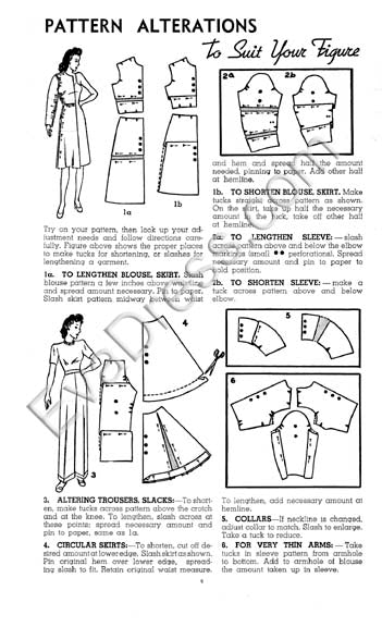 Reproduction 1945 Simplicity Sewing Booklet (Reproduction)