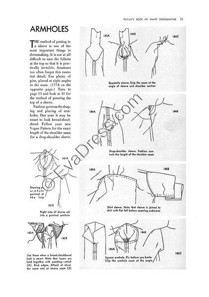 Reproduction 1937 Vogue Sewing Booklet (Reproduction)