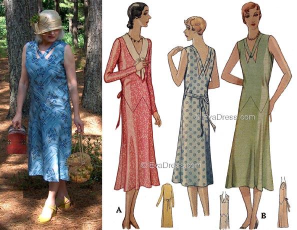 EvaDress.com 1957 Side Tie Dress 4425